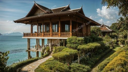 Elevated Thai Villa Ocean View