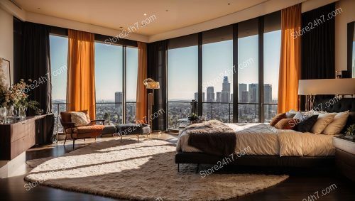 Luxurious Los Angeles Bedroom Interior