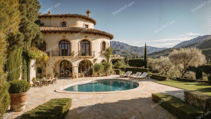 Luxury Spanish Villa Mountain View
