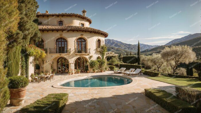 Luxury Spanish Villa Mountain View