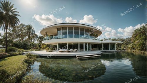 Florida Modern Waterfront Home Oasis