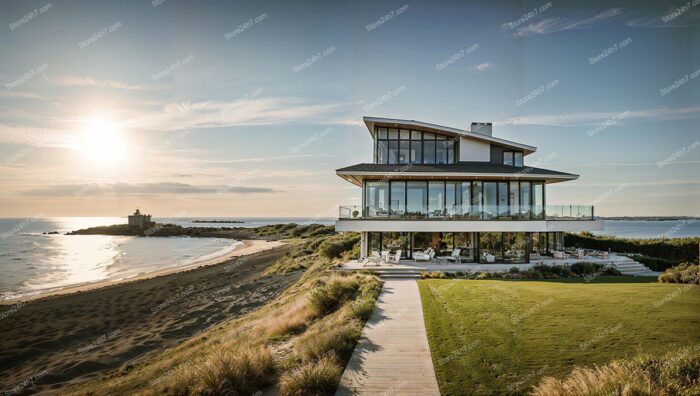 Long Island Beachfront Modern Home