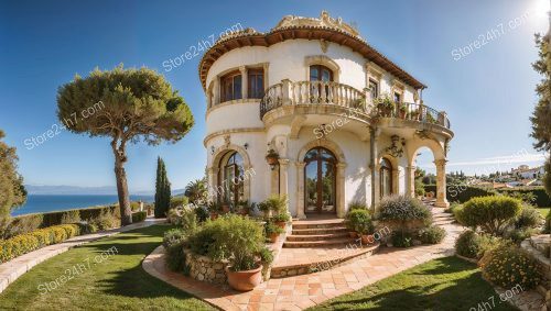 Spanish Seaside Villa with Views