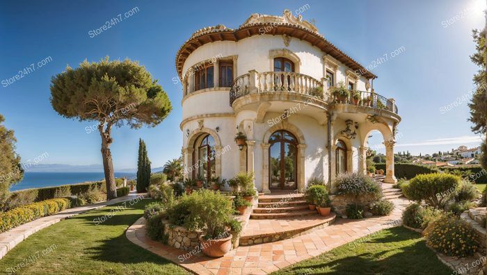 Spanish Seaside Villa with Views