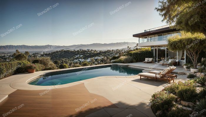 California Hilltop Home with Pool