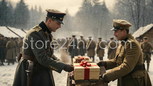 World War I Christmas Truce Exchange