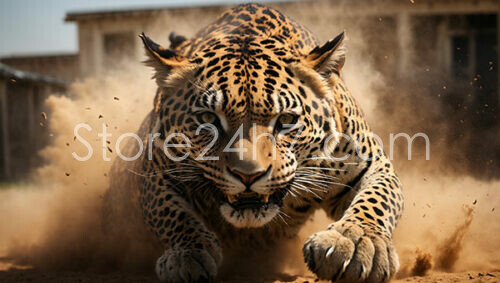 Charging Jaguar in Dust Explosion