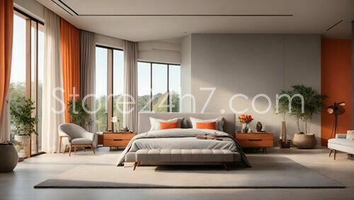 Warm Neutral Bedroom Interior Design