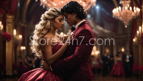 Elegant Ballroom Dance Romantic Evening