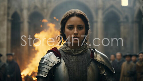 Joan of Arc Awaits Fiery Destiny