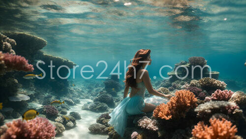 Underwater Serenity Coral Reef Dream