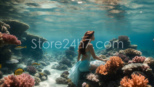 Underwater Serenity Coral Reef Dream