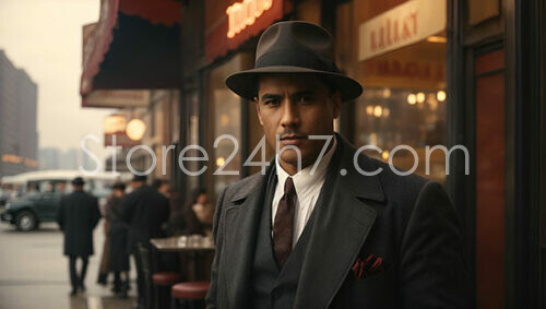 1930s Chicago Dapper Gentleman Portrait