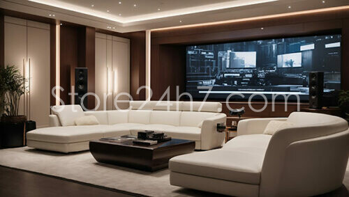 Luxury Modern Home Theater Design