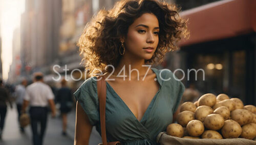 Urban Beauty with Rustic Potatoes