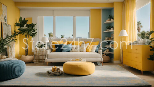 Cozy Sunlit Room with Ocean View