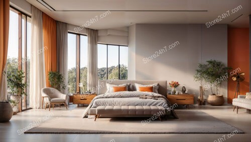 Warm Neutral Bedroom Interior Design