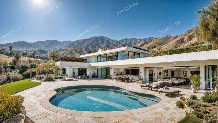 Luxurious Modern Californian Pool Home
