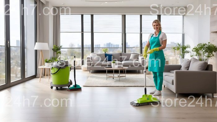 Efficient Cleaning Service City Apartment