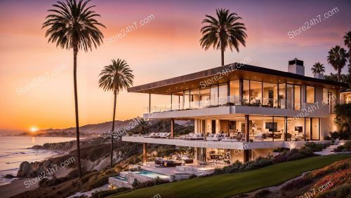 Iconic California Sunset Modern Villa