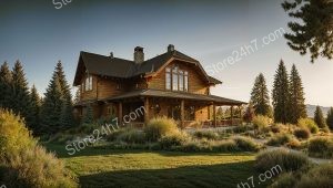 Idaho Classic Home Serene Landscape