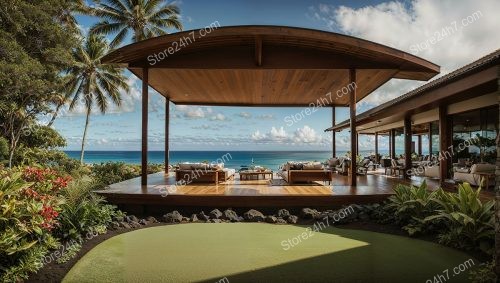 Hawaiian Coastal Open Pavilion Residence