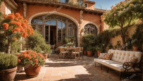 Charming Spanish Villa Surrounded by Vibrant Gardens