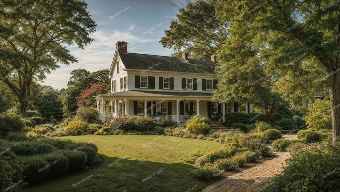 Historic Delaware Home Lush Garden