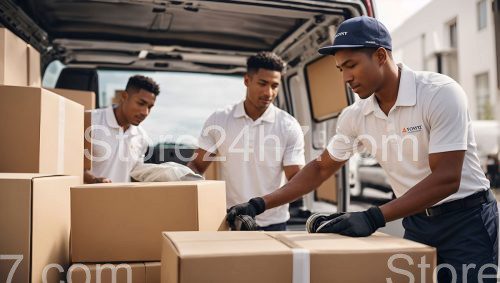 Teamwork in Professional Moving Service