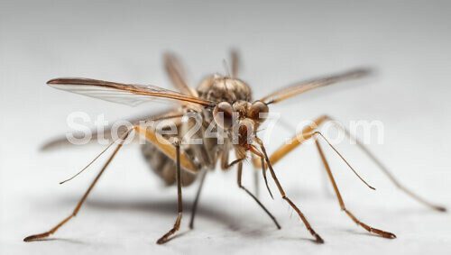 Macro Mosquito Portrait Detailed Photography