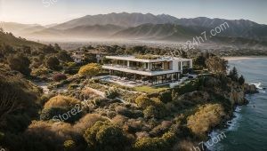 Coastal California Luxury Cliffside Mansion