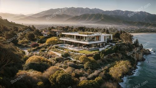Coastal California Luxury Cliffside Mansion