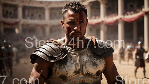 Gladiator Warrior After Colosseum Battle