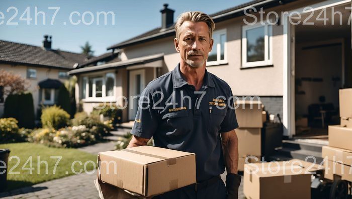 Professional Mover Delivers With Care