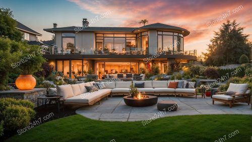 Modern Luxury Home Outdoor Elegance