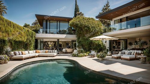 Southern California Luxury Poolside Retreat