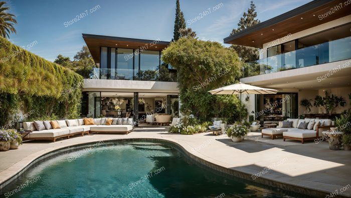 Southern California Luxury Poolside Retreat