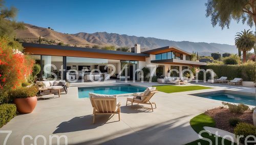 Southern California Luxury Poolside Modern Home