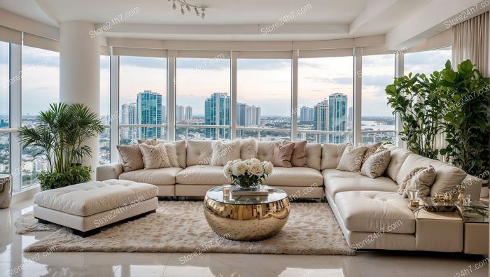Florida Penthouse Panoramic City View