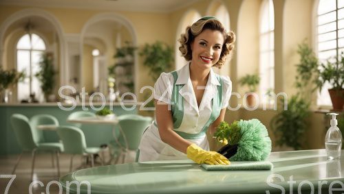 Vintage Style Professional Cleaning Service