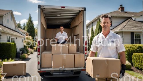 Teamwork in Professional Moving Service