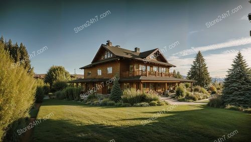 Idaho Mountain Home Serene Landscape