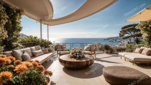 Monaco Seaview Luxury Terrace Elegance