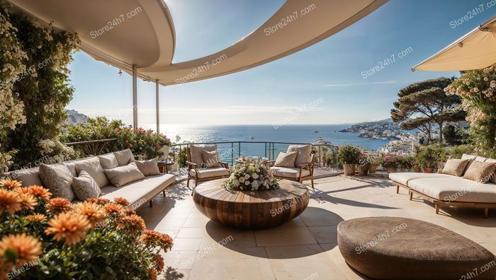 Monaco Seaview Luxury Terrace Elegance
