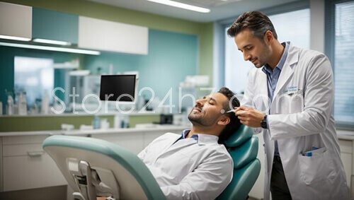 Dentist Consultation in Modern Office