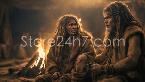 Prehistoric Cavemen Fireside Discussion