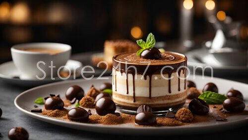 Decadent Chocolate Dessert Elegance