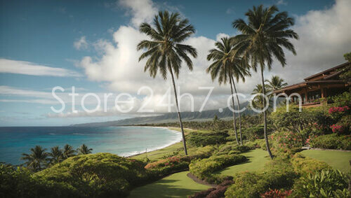 Tropical Hawaiian Beachfront Luxury Escape