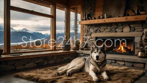 Cozy Husky Lodge Mountain View