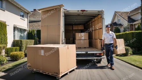 Efficient Moving Day Organized Packing